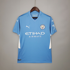 Camisa Manchester City I 21/22 Torcedor Puma Masculina - Azul - comprar online