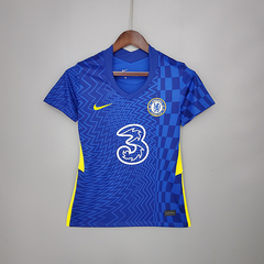 Camisa Chelsea Home 21/22 Torcedor Nike Feminina - Azul - comprar online