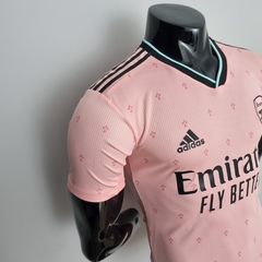 Camisa Arsenal III 22/23 Jogador Adidas Masculina - Rosa na internet