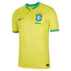 Camisa Seleção Br@z!l I 2022/23 Amarela - Nike - Torcedor Masculina