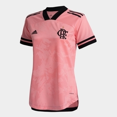 Camisa Flamengo 1 20/21 Torcedor Adidas Feminino -Rosa