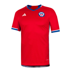 Camisa Seleção Chile I 2022/23 Torcedor Adidas Masculino - Vermelha