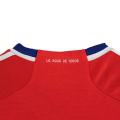 Camisa Seleção Chile I 2022/23 Torcedor Adidas Masculino - Vermelha na internet