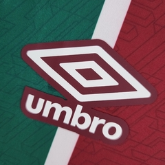 Imagem do Camisa Fluminense I 22/23 Torcedor Umbro Feminina - Vermelho e Verde