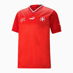 Camisa Seleção Suiça I 2022/23 Vermelha - Torcedor Puma Masculino