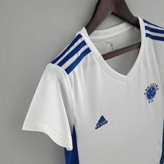 Camisa Cruzeiro II 22/23 Torcedor Adidas Feminina - Branca - loja online