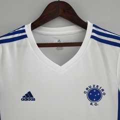 Imagem do Camisa Cruzeiro II 22/23 Torcedor Adidas Feminina - Branca