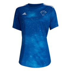 Camisa Cruzeiro 1 22/23 Torcedor Adidas Feminina - Azul