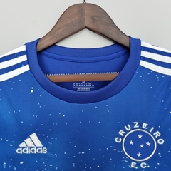 Camisa Cruzeiro 1 22/23 Torcedor Adidas Feminina - Azul - Lux Esports - Camisas de Futebol