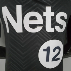 Regata Brooklyn Nets Preta - Nike - Masculina - loja online