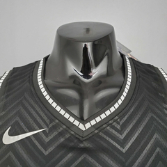 Regata Brooklyn Nets Preta - Nike - Masculina - Lux Esports - Camisas de Futebol