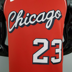 Regata Chicago Bulls Vermelha - Nike - Masculina - Lux Esports - Camisas de Futebol