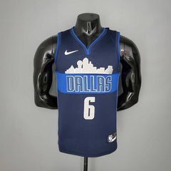 Regata Dallas Mavericks Azul e Branco - Nike - Masculina