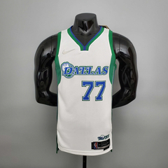 Regata Dallas Mavericks Branco - Nike - Masculina