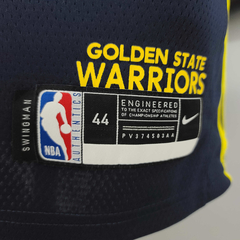 Regata Golden State Warriors Preta e Amarela - Nike - Masculina