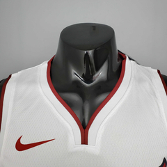 Regata Miami Heat Branca - Nike - Masculina - Lux Esports - Camisas de Futebol