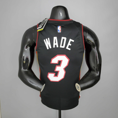 Regata Miami Heat Preta - Nike - Masculina - comprar online