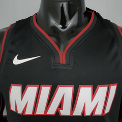 Regata Miami Heat Preta - Nike - Masculina - Lux Esports - Camisas de Futebol