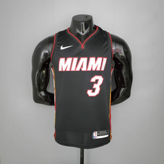 Regata Miami Heat Preta - Nike - Masculina