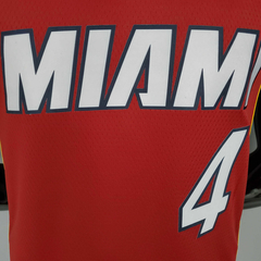 Regata Miami Heat Vermelha - Nike - Masculina - loja online