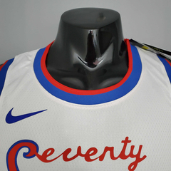 Regata Philadelphia 76ers Branca - Nike - Masculina - Lux Esports - Camisas de Futebol