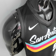 Regata San Antonio Spurs Preta - Nike - Masculina na internet