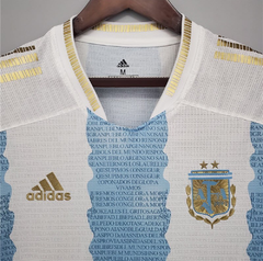 Camisa Seleção Argentina Edição Especial 22/23 Torcedor Adidas Masculino - azul na internet