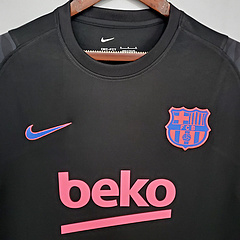 Camisa Barcelona Treino 21/22 Torcedor Nike Masculina - Preta - loja online