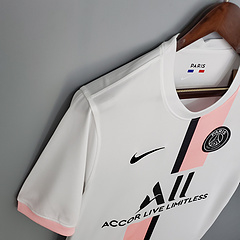 Camisa PSG Away 21/22 Torcedor Nike Masculina - Branca - Lux Esports - Camisas de Futebol