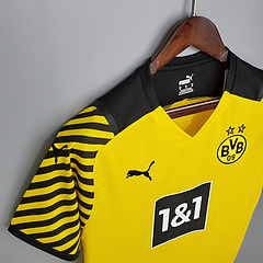 Camisa Borussia Dortmund 1 21/22 Torcedor Puma Masculina - Amarelo - loja online