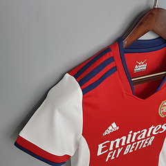 Camisa Arsenal Home 21/22 Torcedor Adidas Feminina - Vermelha - Lux Esports - Camisas de Futebol