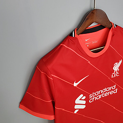 Camisa Liverpool Home 21/22 Torcedor Nike Masculina - Vermelha - Lux Esports - Camisas de Futebol