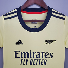 Camisa Arsenal Away 21/22 Torcedor Adidas Masculina - Amarela - Lux Esports - Camisas de Futebol