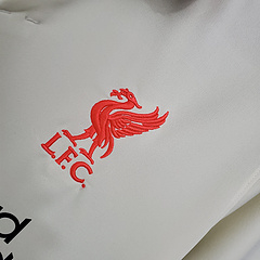 Camisa Liverpool Away 21/22 Torcedor Nike Masculina - Marfim