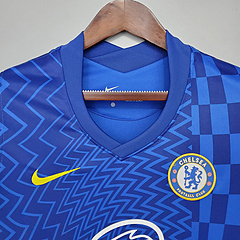 Camisa Chelsea Home 21/22 Torcedor Nike Feminina - Azul na internet