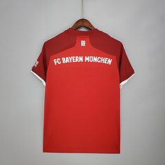 Camisa Bayern de Munique I 21/22 Torcedor Adidas Masculina - Vermemlha na internet