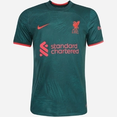 Camisa Liverpool III 2022/23 Verde - Torcedor Nike Masculino