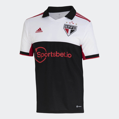 Camisa São Paulo III 2022/23 Preta e Branca - Torcedor Adidas Masculina