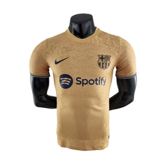 Camisa Barcelona II 22/23 Dourada - Jogador Nike Masculina