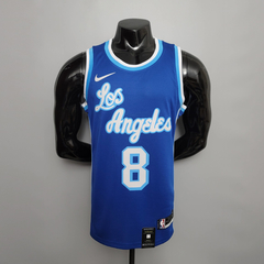 Regata Los Angeles Lakers Azul e Branca - Nike - Masculina