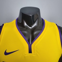 Regata Los Angeles Lakers Amarela - Nike - Masculina Gola V na internet