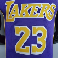 Regata Los Angeles Lakers Roxa - Nike - Masculina - comprar online