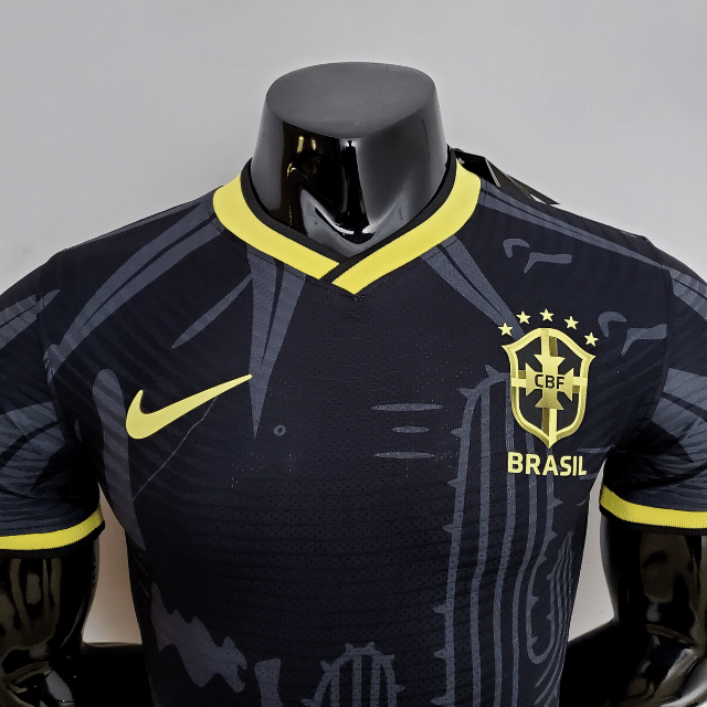 Camisa Seleção Brasil Edição Especial Black 22/23 Torcedor Nike Ma