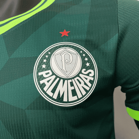 Camisa Palmeiras III 2023/24 - Torcedor Puma Masculina - Verde Limão