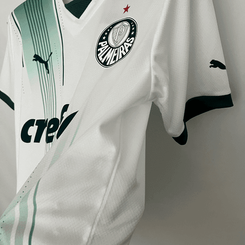 Camisa Palmeiras Jogador Away, Branco, PUMA