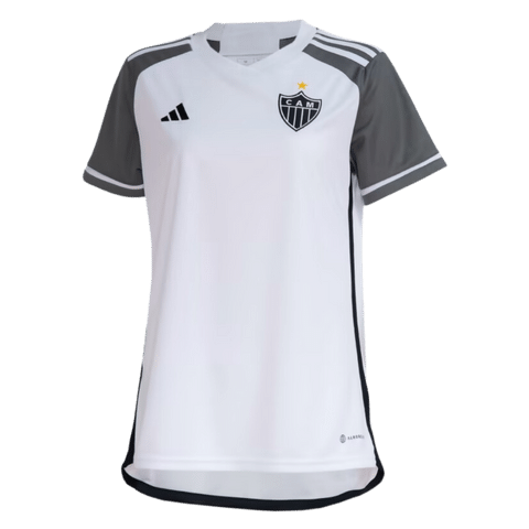 Camisa Atlético Mineiro II 22/23 s/n° Torcedor Adidas Masculina -  Branco+Preto