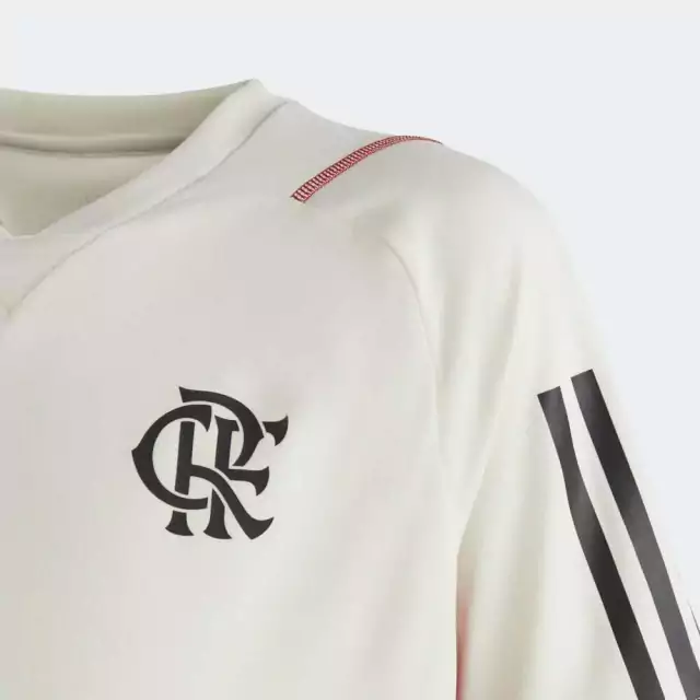 CAMISA DO FLAMENGO 23/24 BRANCO TREINO VERSÃO PLAYER