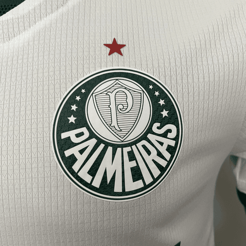 Camisa Palmeiras Puma I 23/24 - Jogador - Branco - 3GG