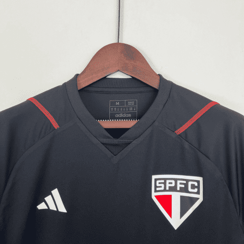 Camisa sao paulo treino 2024 preta