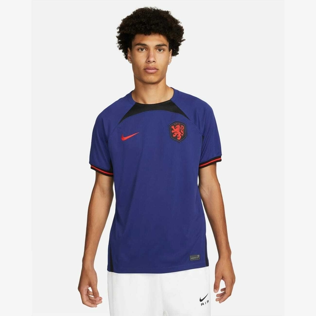 Camisa Seleção Brasil II 2022 Torcedor Nike Masculina - Azul COPA 2